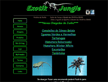 Tablet Screenshot of exotikjungle.com